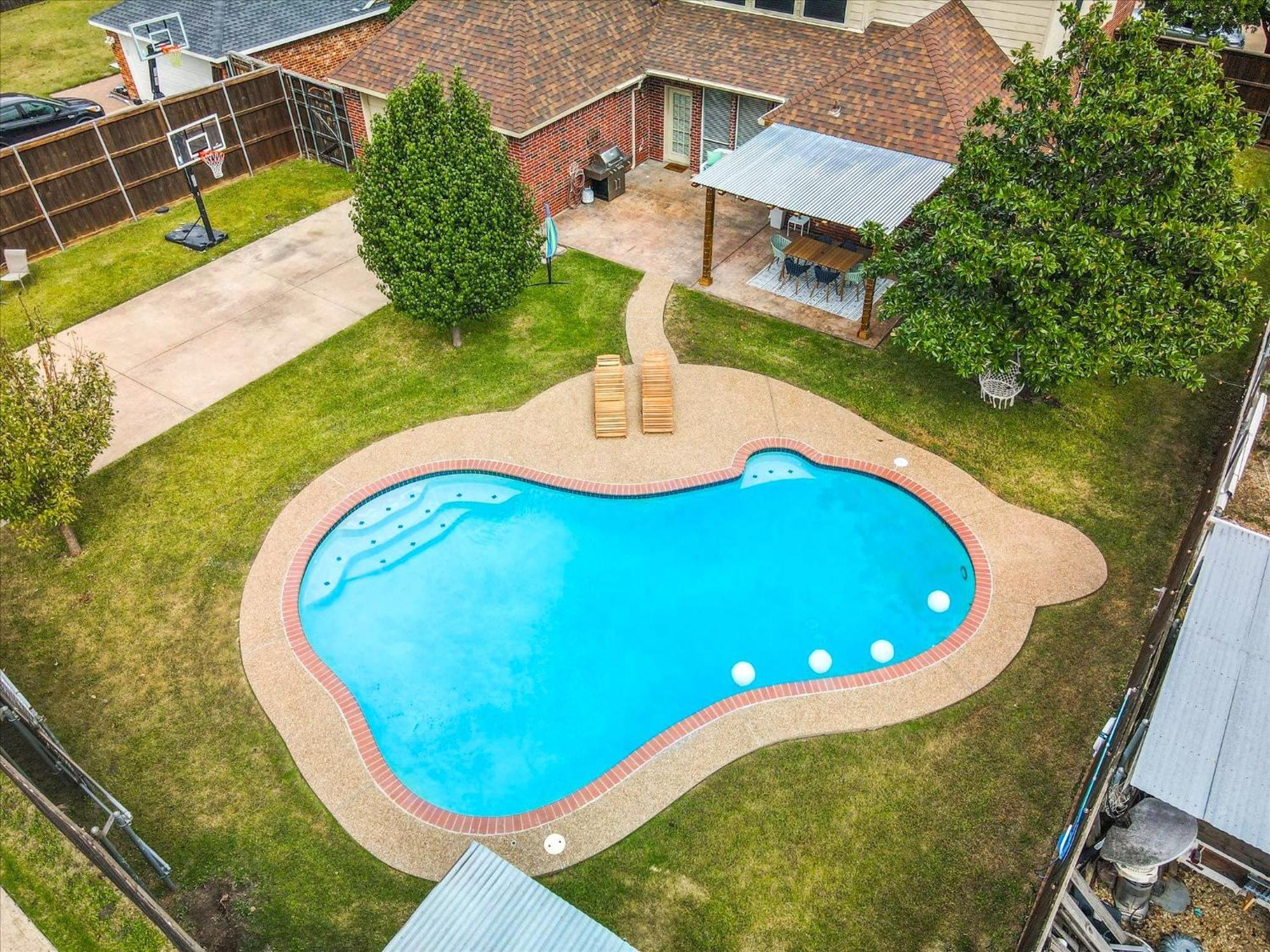6Br 3,5Ba Home Pool, Hot Tub, Game Room -16 Guests Sachse Екстериор снимка